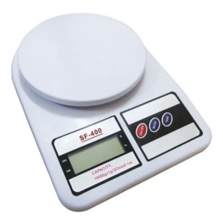 Balança Digital de Cozinha SF-400 com Visor LCD e Função TARA em Oferta na Shopee