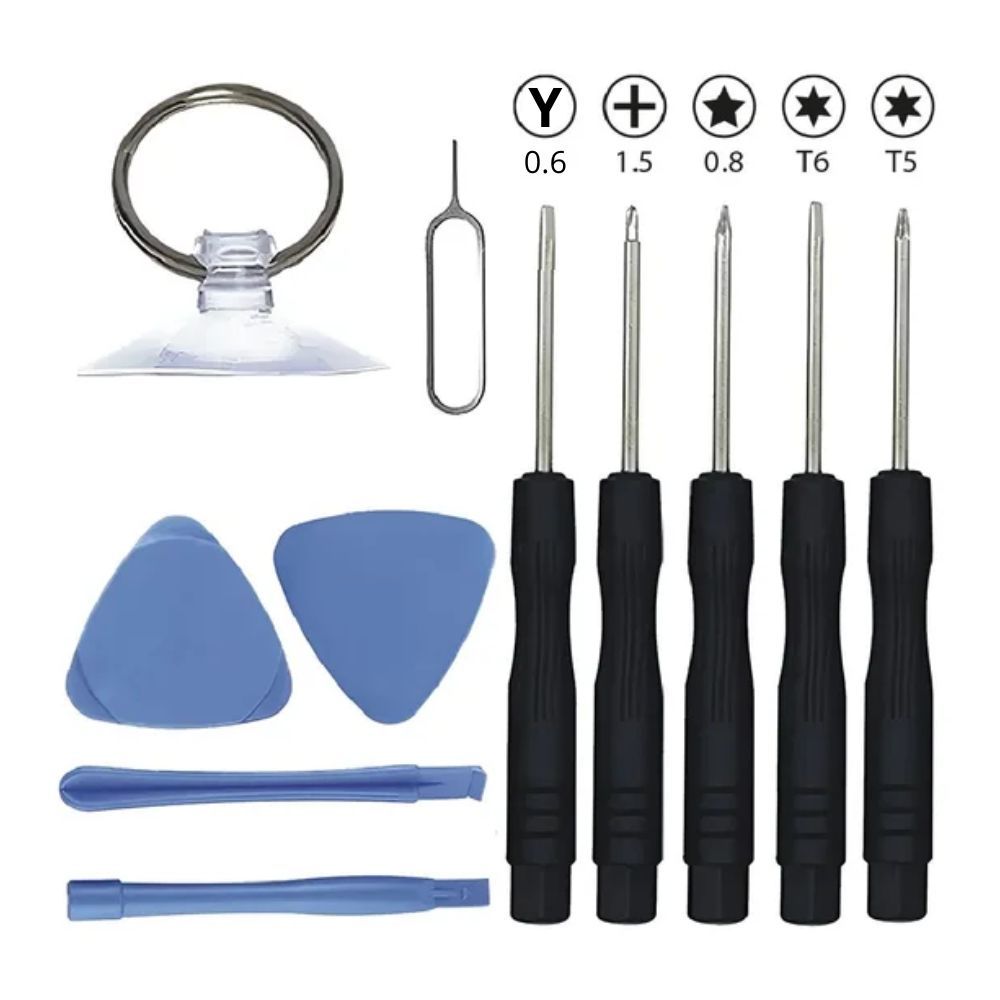Kit Ferramentas Básico Para Abrir Celular Tablet 9 peças em Oferta na Shopee