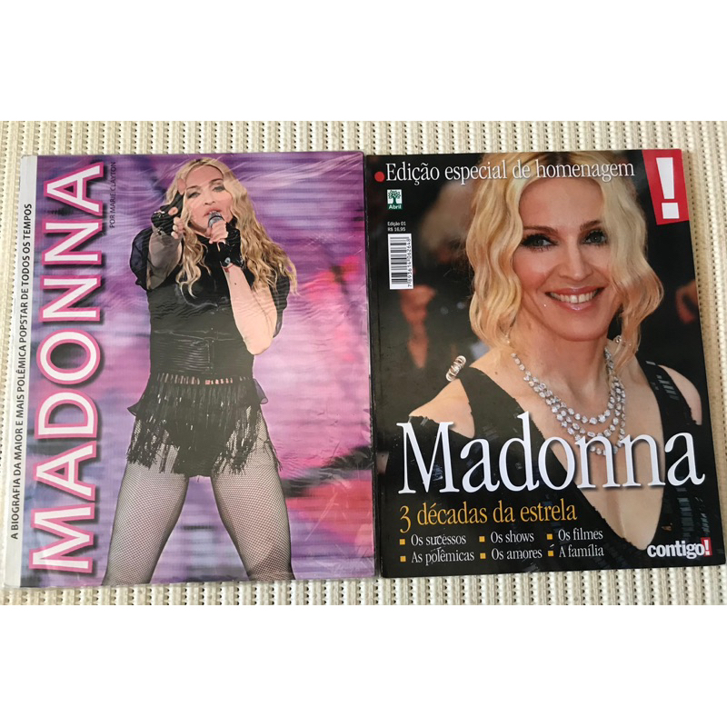 Revista Contigo Especial Madonna 3 Décadas Da Estrela Diva