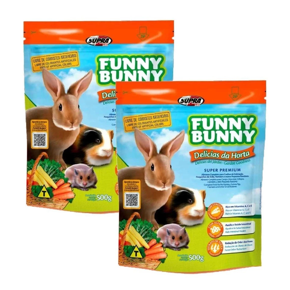 Funny Bunny Delicias da Horta 500g