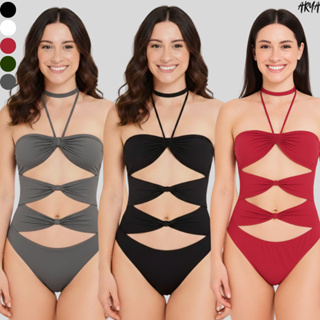 BODY FEMININO 3 TIRAS COM AMARRAÇÃO SUPLEX RECORTE NÓ VAZADO NA BARRIGA em Oferta na Shopee
