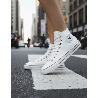 Tênis Star Feet Cano Alto Branco Moda Urbana Confortável Dia a Dia numero 40 em Oferta na Shopee