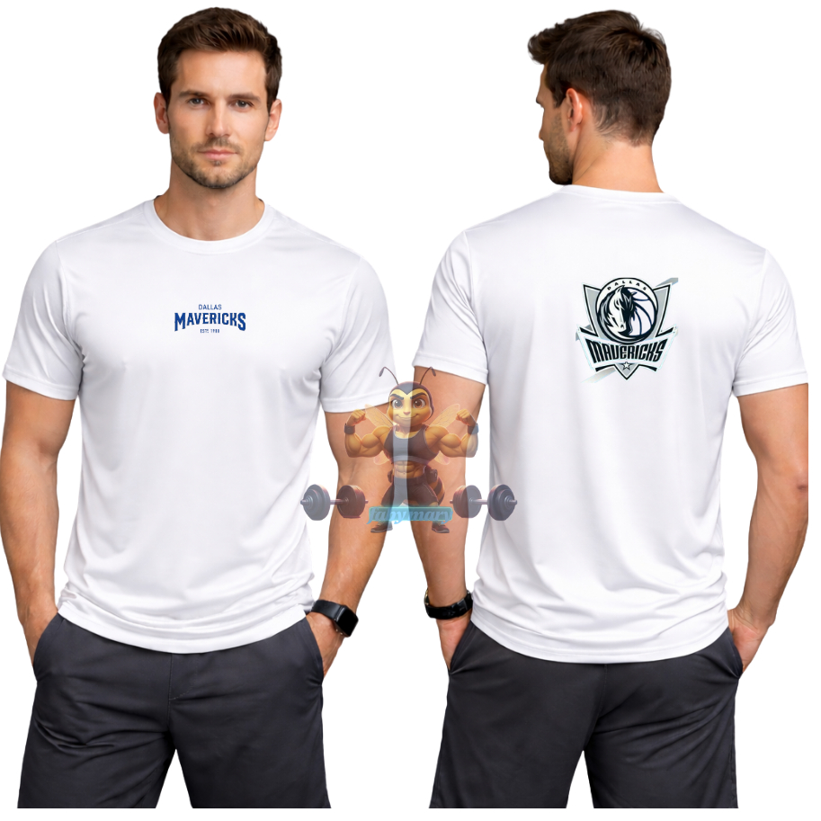Camiseta Esportiva Premium - Estampa MAVERICKS Tecnologia Dry-Fit Leve Academia Lazer Esporte Corrida Laser Casual