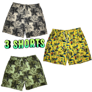 Kit de 3 Short Plus Size extra Mauricinho Masculino Tactel Adulto Praia Piscina Moda Promoção em Oferta na Shopee