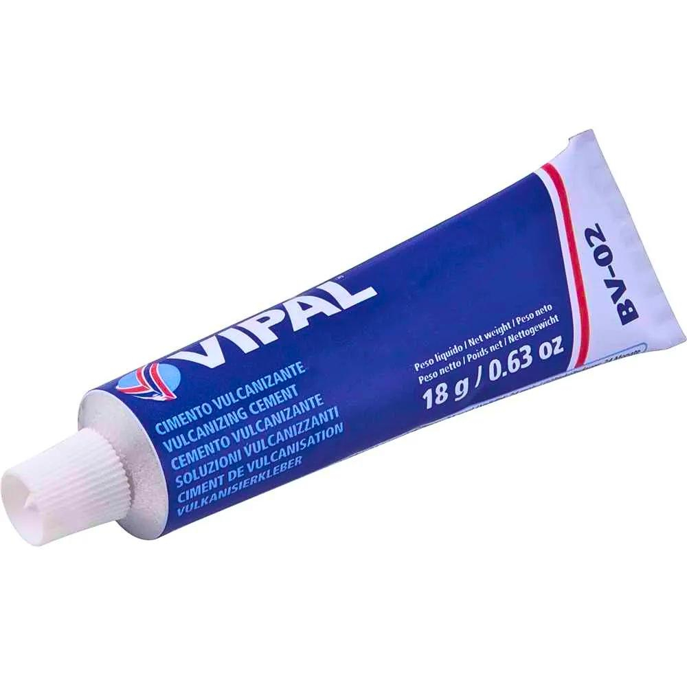 Cola Cimento Vulcanizante A Frio Bv-02 Bisnaga 18 Gramas - Bv-02 - Vipal