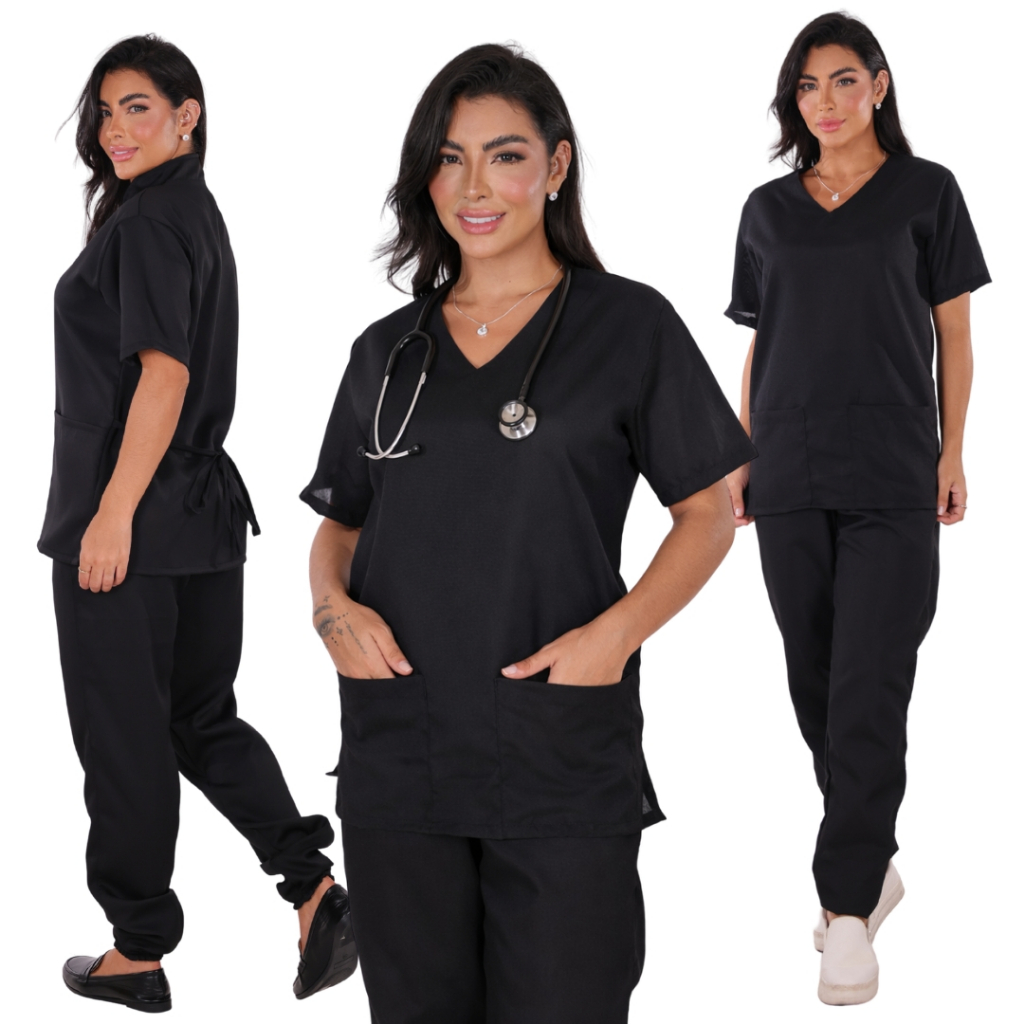 Pijama Hospitalar Cirúrgico Scrub Feminino Acinturado Varias Cores Tamanhos