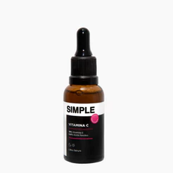 Ultra Sérum Vitamina C Pele Firme E Uniforme Simple Organic