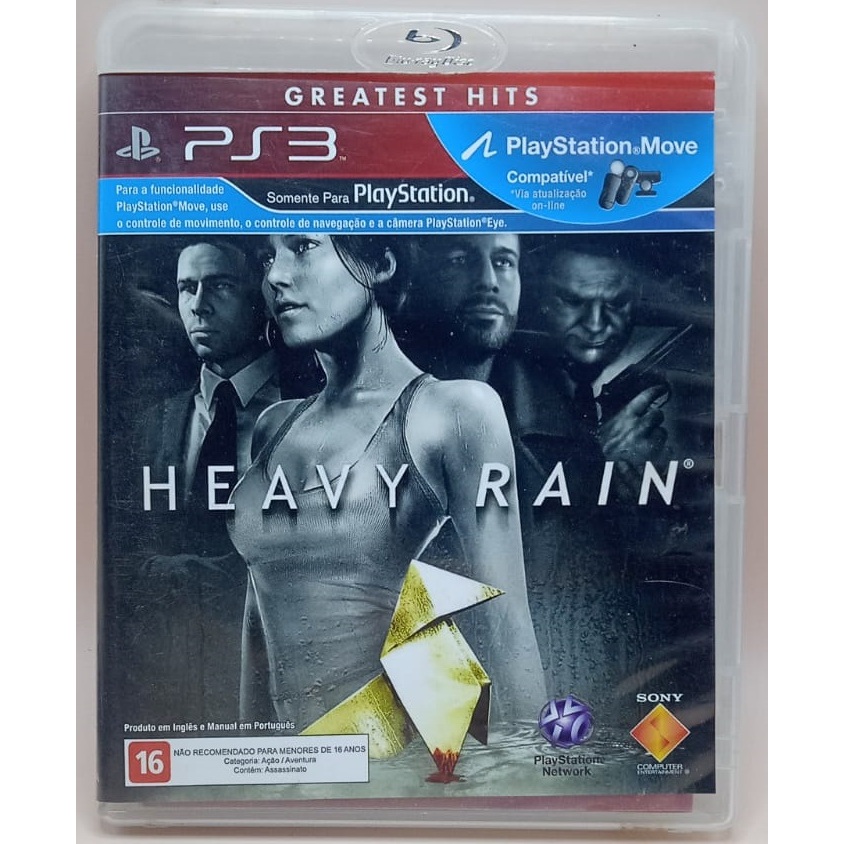 HEAVY RAIN (MIDIA FISICA) PS3