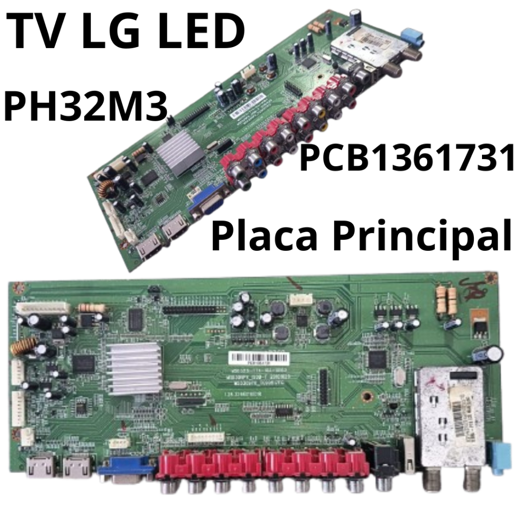3225 Placa principal para tv P-hilco LCD Modelo: PH32M3