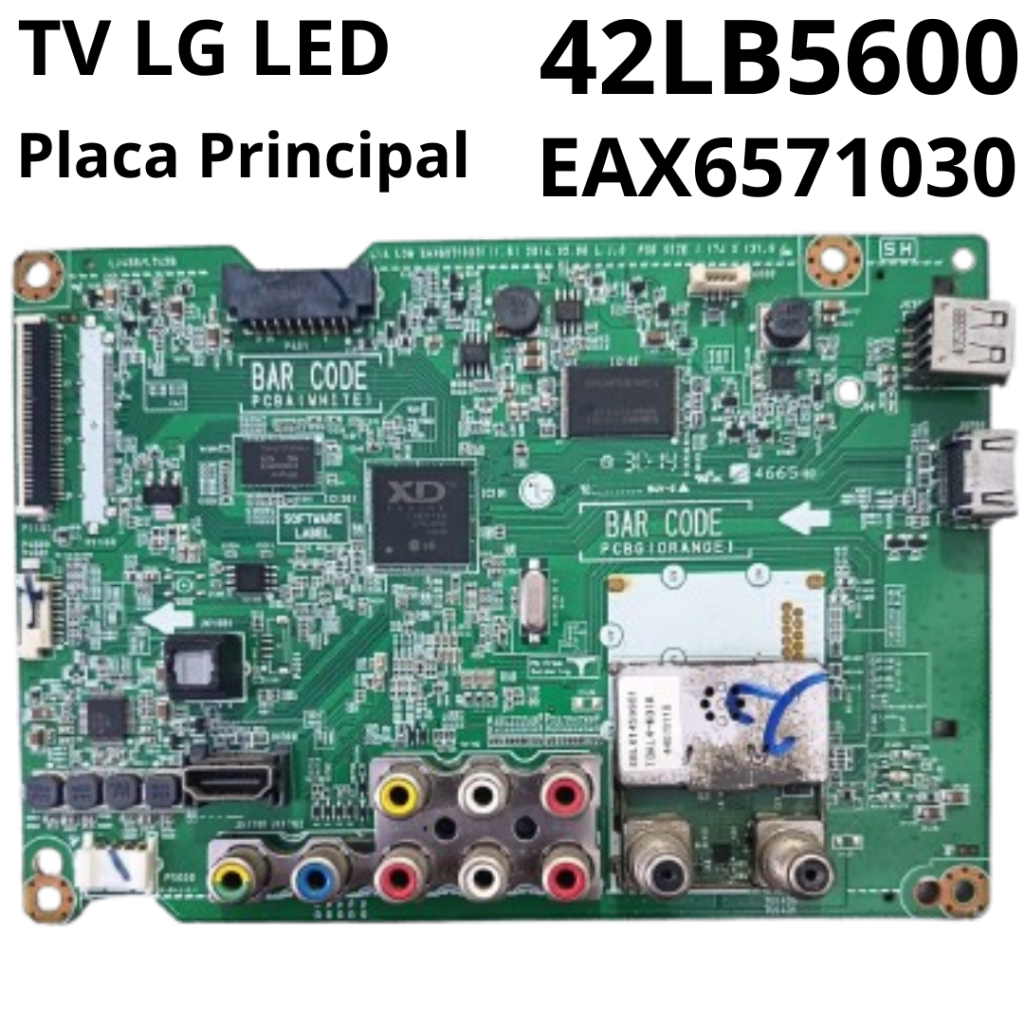 3226 Placa Principal para tv LG LED Modelo: 42LB5600