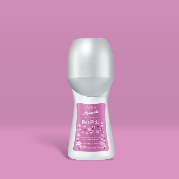 Desodorante roll on avon baby smell