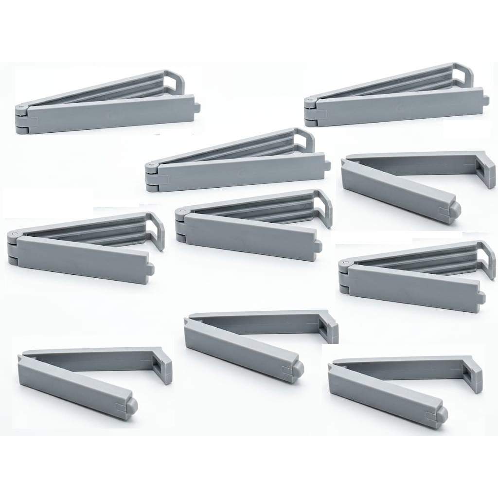 Kits Clipe Prendedor Presilha Fecha Saco Pacotes Biscoito Bolacha Embalagen Mantenha Alimento Fresco