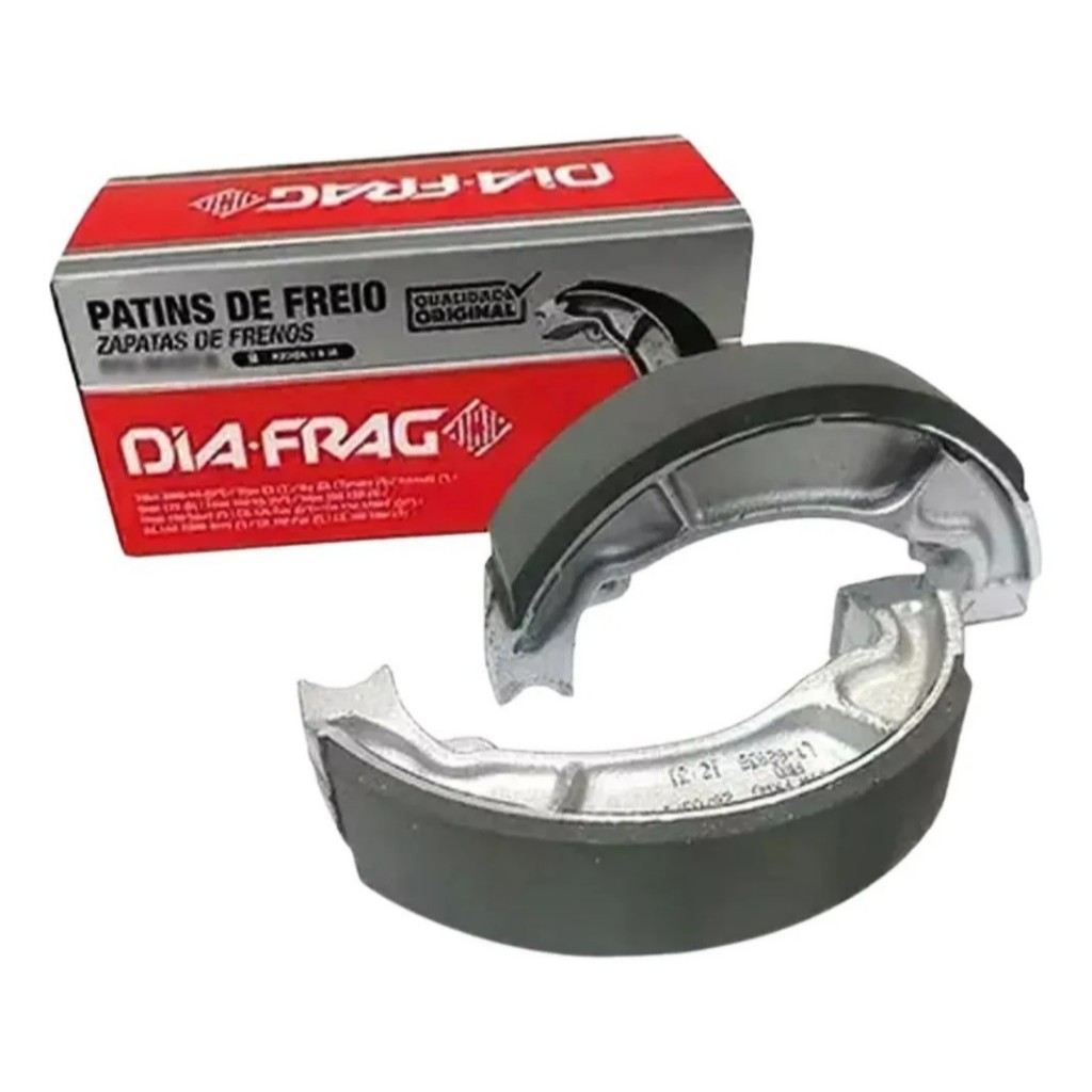 Patins/Lona de Freio TITAN FAN START BROS 125/150/160 BIZ 100 110 125 PCX TWISTER 250 CB300 DFH00127