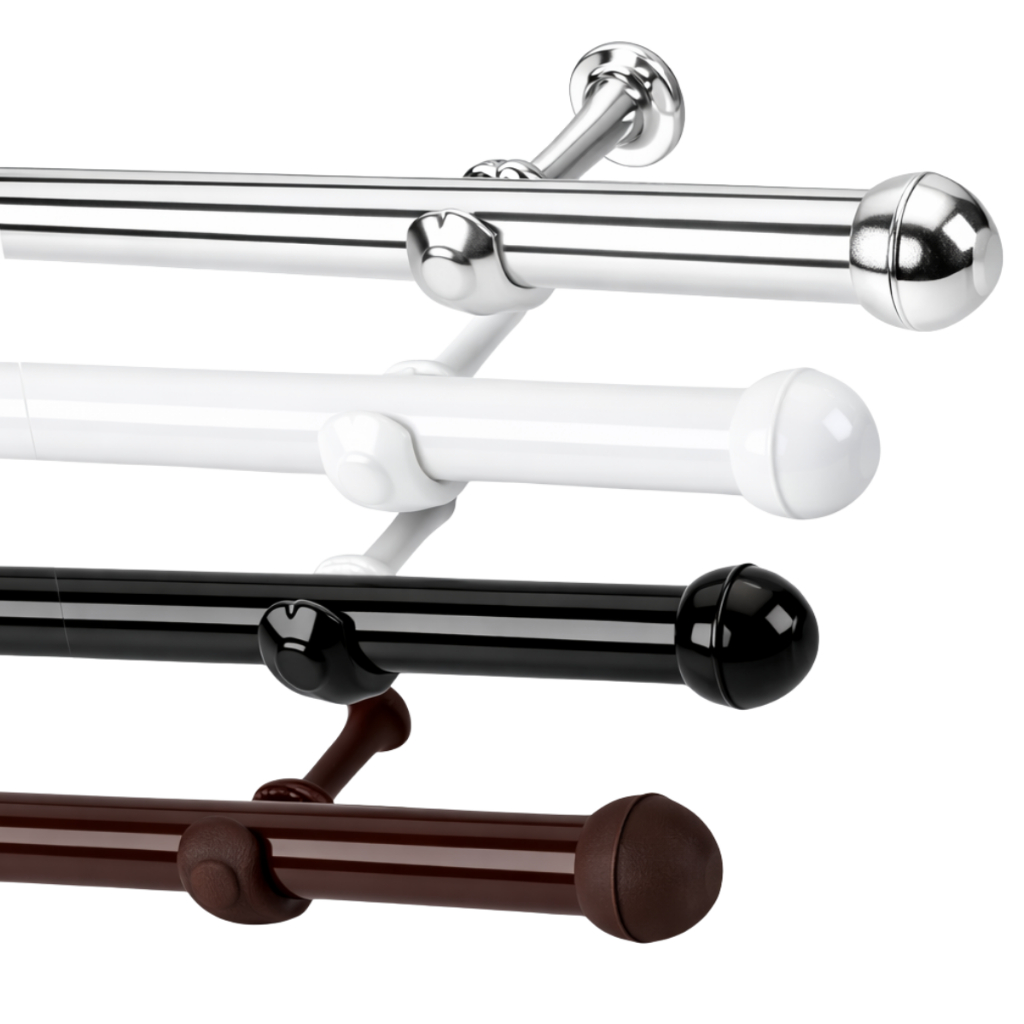 Kit Varão Aço Grosso 3,0mt Varias Cores 28mm