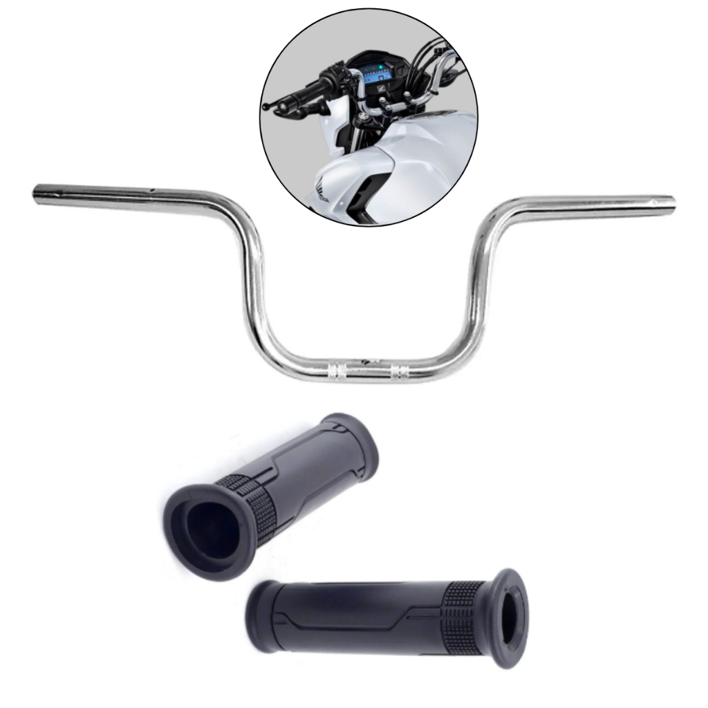 Kit Guidao Cargo 160 Com Manopla Vazada Titan Fan Start Cargo 2016 a 2023 em Oferta na Shopee