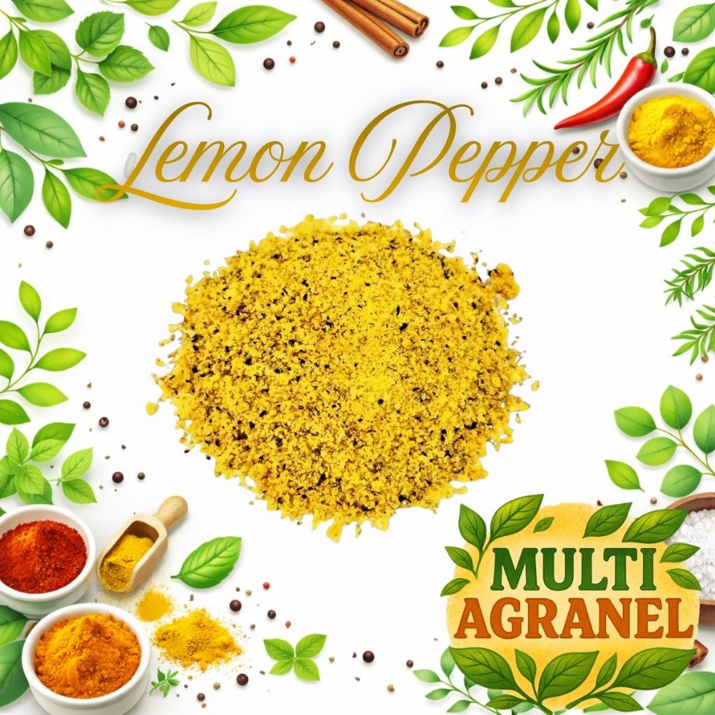 Tempero Lemon Pepper 1Kg Puro