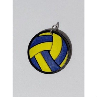 Pingente Bola de Volei Emborrachado - 6 Peças em Oferta na Shopee