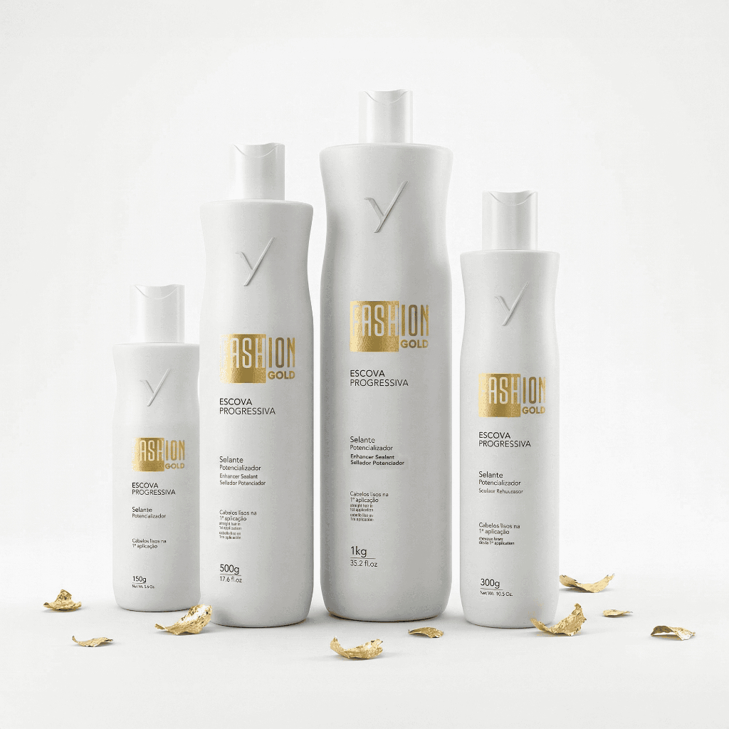 Escova Progressiva - Fashion Gold em Oferta na Shopee