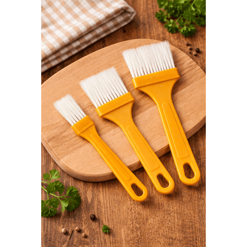 Kit Trincha Pincel Pintura 3 Peças 1 3 8 Uso Profissional e Doméstico
