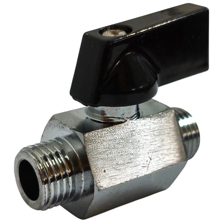 Mini Registro Esfera 1/4 Válvula Esfera Rosca Externa em Oferta na Shopee