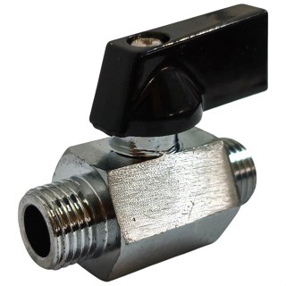 Mini Registro Esfera 1/4 Válvula Esfera Rosca Externa em Oferta na Shopee