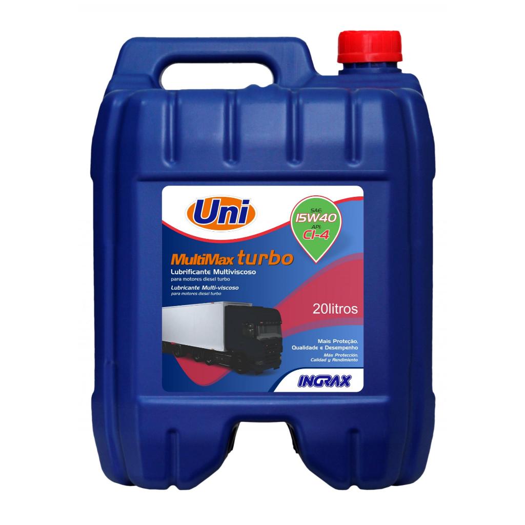 Balde 20L Óleo Motor Diesel 15W40 Multimax Turbo API CI-4
