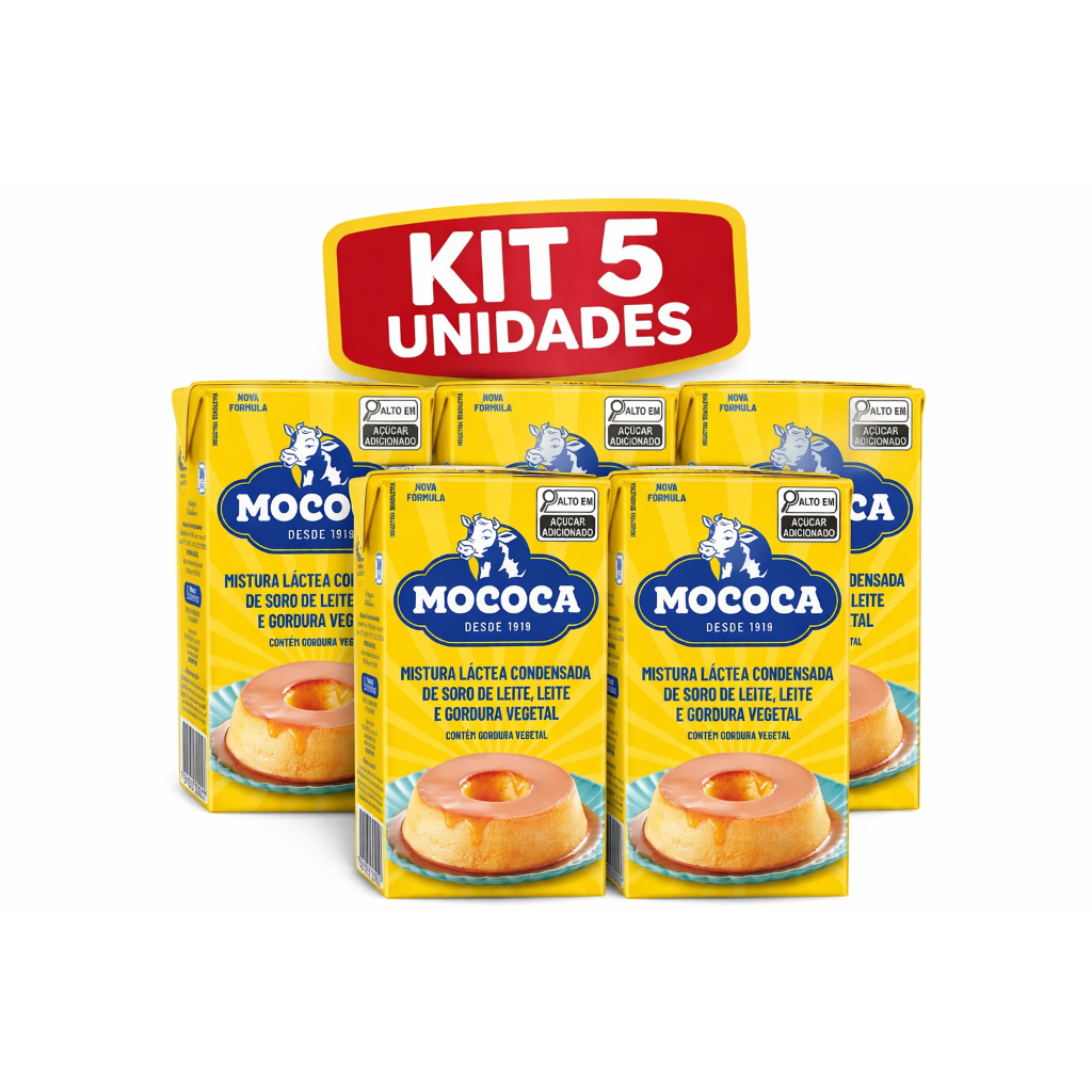 5 Uni Mistura Láctea Condensada Mococa Brigadeiro Beijinho