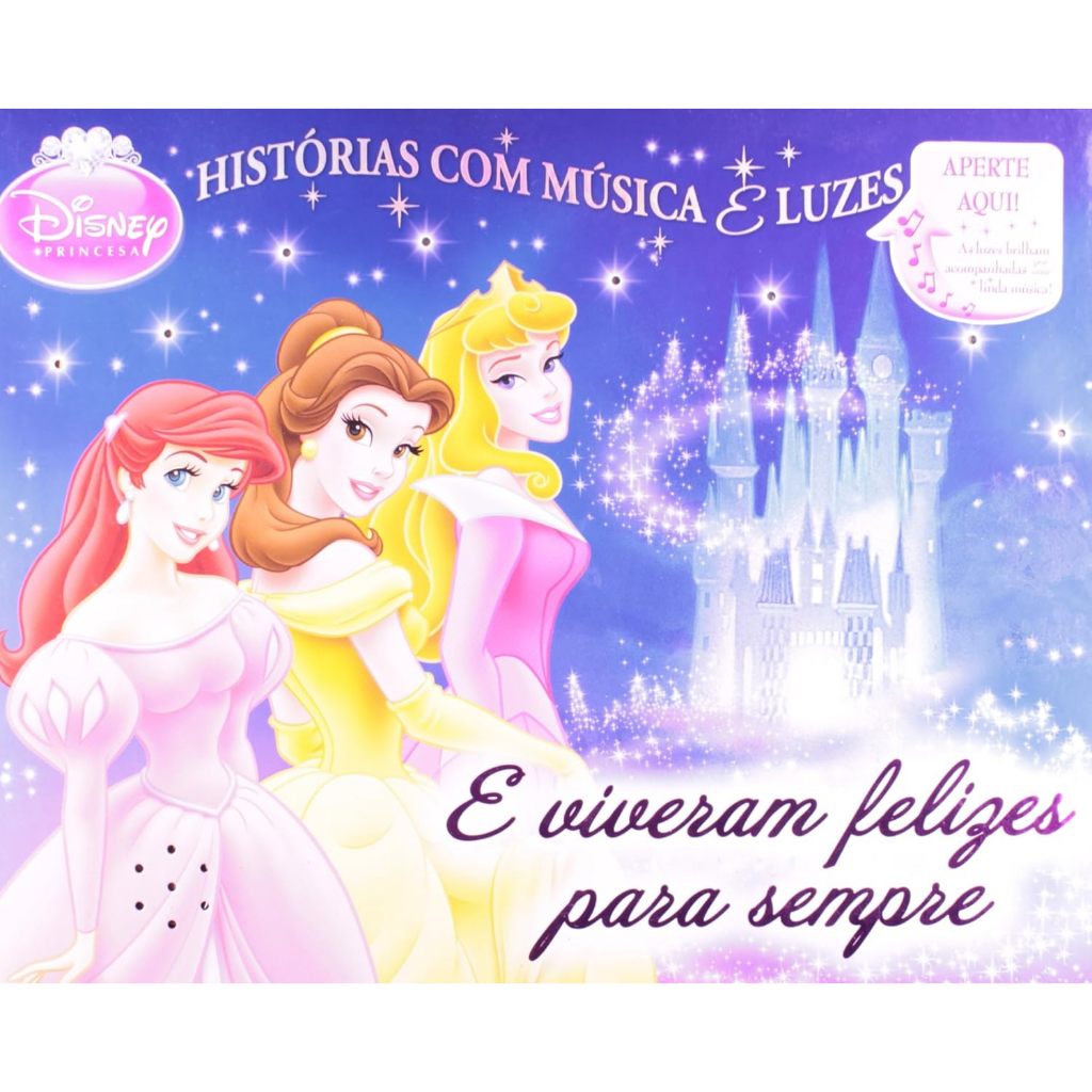 QUEIMÃO DE ESTOQUE PEQUENO DEFEITO - Livro Com Capa Dura - Princesas E Viveram Felizes para Sempre