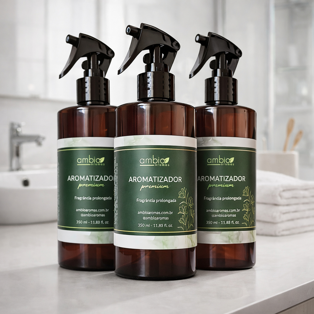 Kit c/3 Aromatizadores de Ambientes, Cheiro de Lojas Famosas 350 ml Cada - Escolha as Fragrâncias em Oferta na Shopee