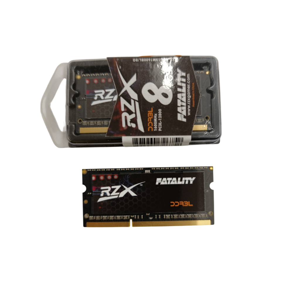 Memória Notebook 16GB DDR3 1600MHz 2x8GB 1.35V SODIMM RZX Upgrade Rápido Alta Performance