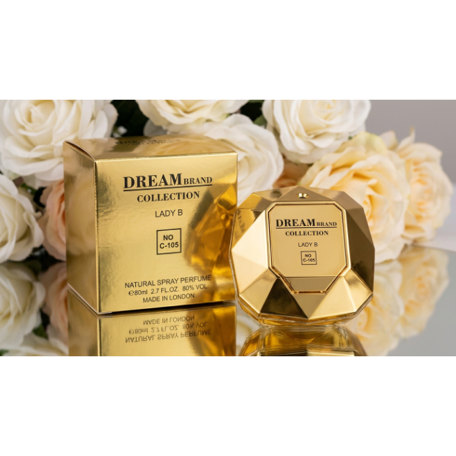 Perfume feminino de luxo Brand Collection 105 - Inspiração Lady Millionnn otimo presente