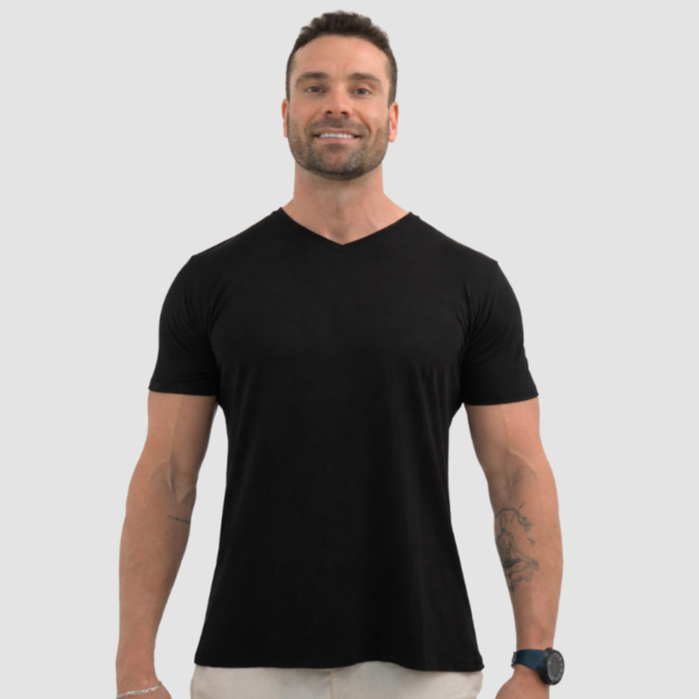 Camiseta Tech Urban Modal Premium - Gola V - Anti Odor Não Amassa Ultra Macia