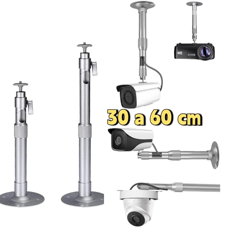 Suporte para Projetor De Teto E Parede De Montagem Extensível de 60cm