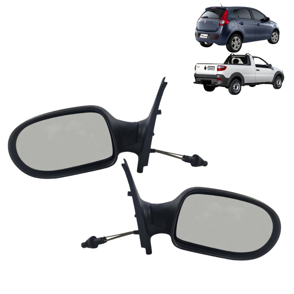 Retrovisor Strada 2014 Á 2020 Working Trekking Palio Essence Com controle