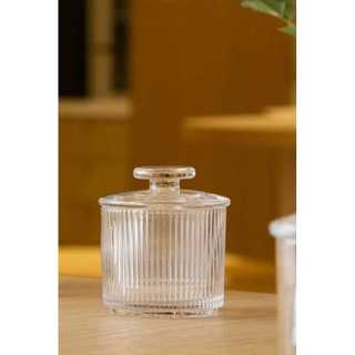 Manteigueira Francesa Wolff Lines Cristal Ecológico – Porta Manteiga com Tampa 10cm Luxo “⏰ OFERTA POR TEMPO LIMITADO”