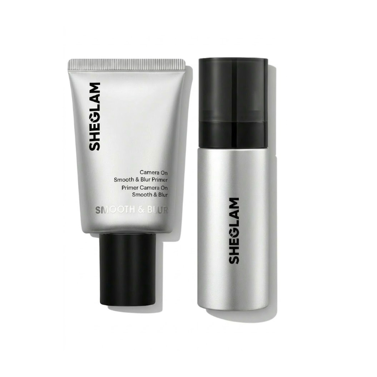 SHEGLAM Kit Camera On Smooth Primer + Spray Fixador
