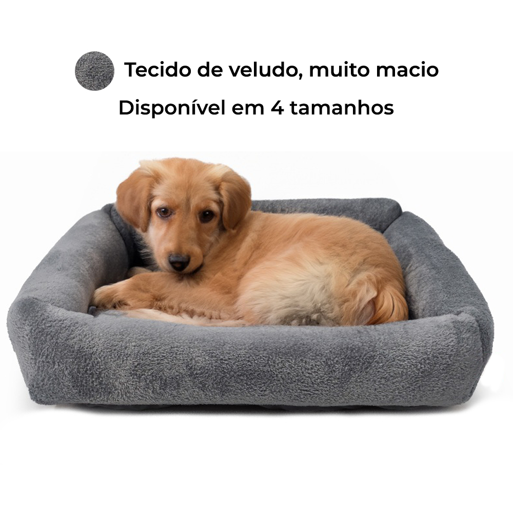 Caminha pet inverno veludo confortável tecido fleece cama cachorro e gato nuvem veludo em Oferta na Shopee