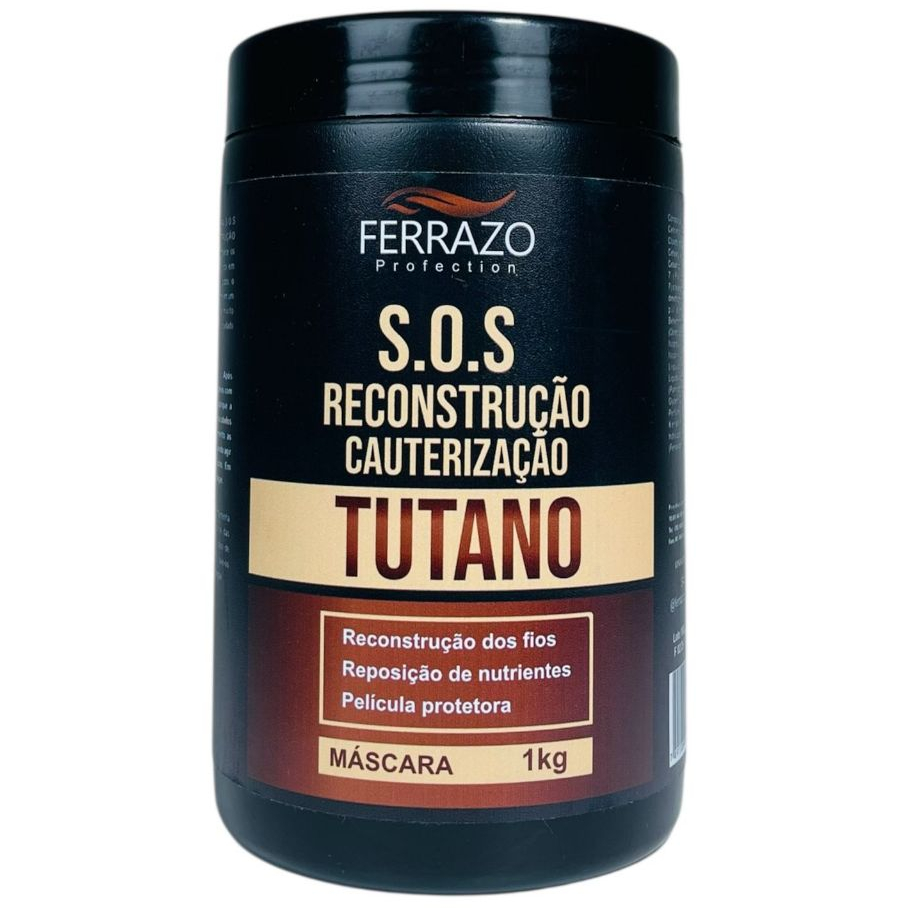 Máscara S.O.S Reconstrução Cauterização Tutano Reposição de Nutrientes 1kg Ferrazo Profection