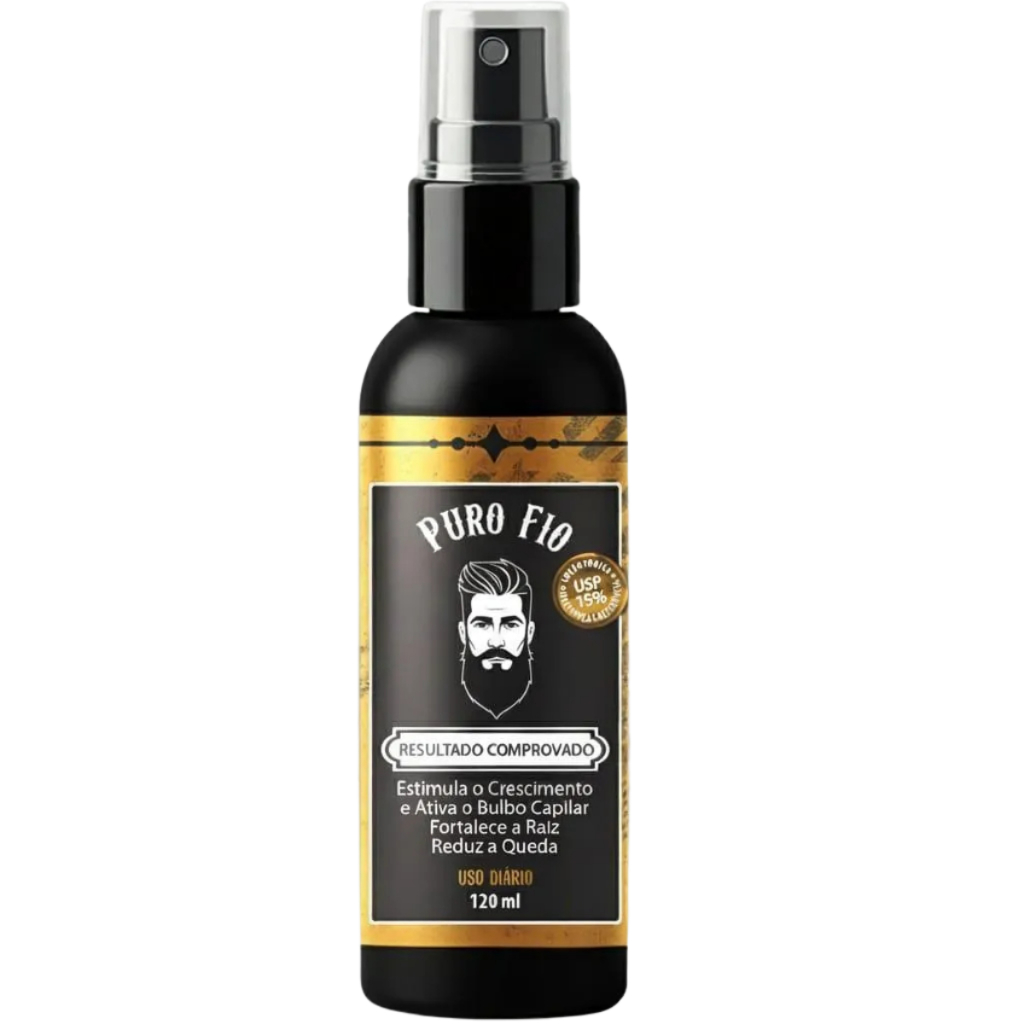 Super Promoção Pro Barber 120ml PURO FIO Crescimento da Barba Cabelo Rápido Envio Imediato agora