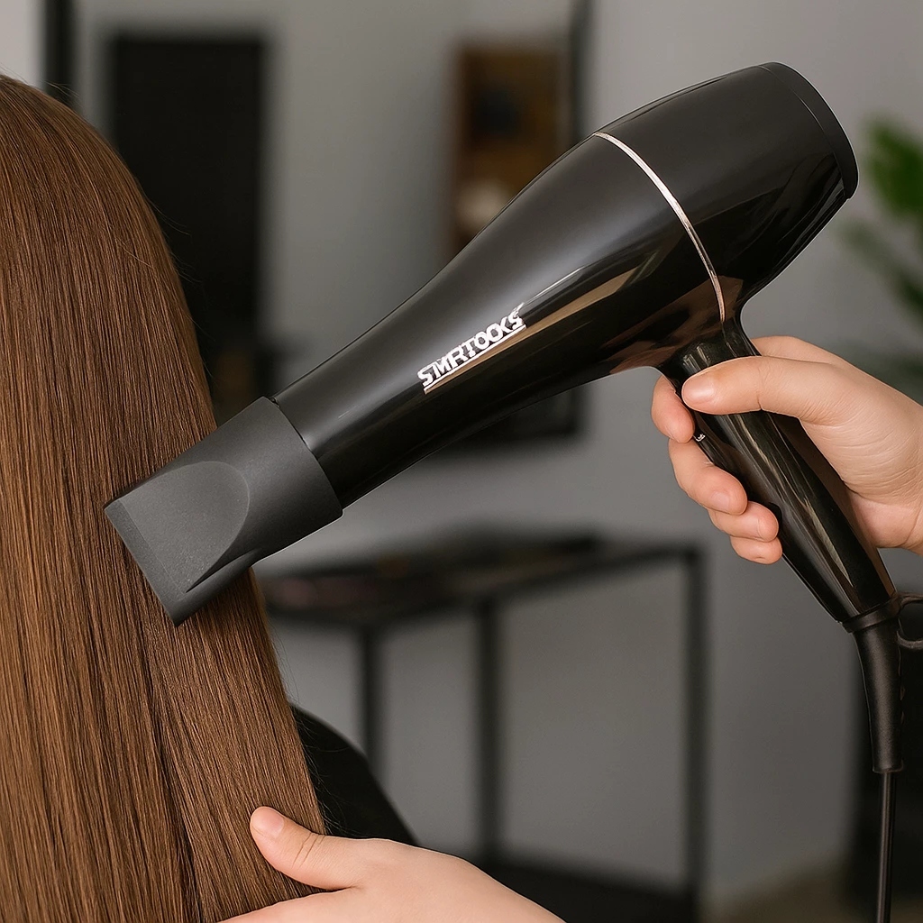 Secador Cabelo Potente Jato Quente Frio Alisar Modelar Escova Pente Profissional