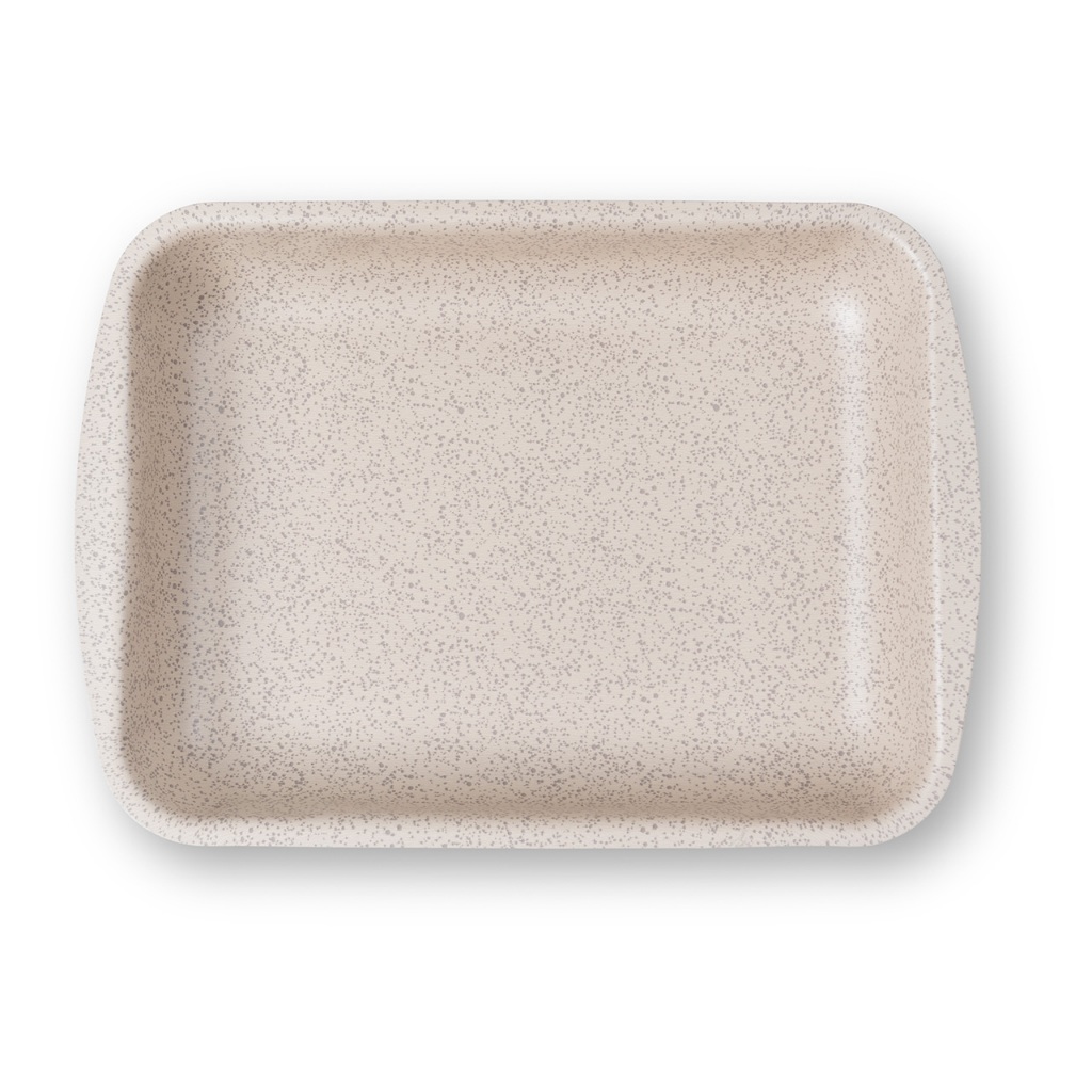 Assadeira Retangular Funda Brinox Ceramic Life Bakeware 39,5 x 28 x 5cm Vanilla