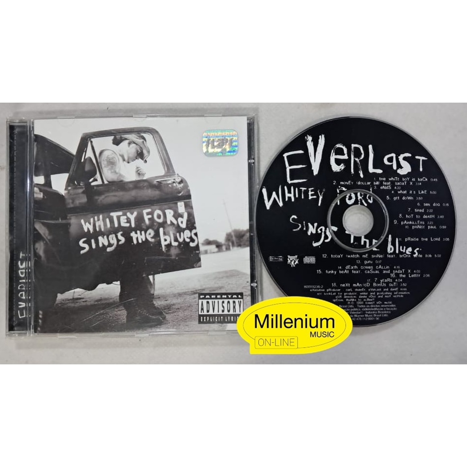 CD Everlast  Whitey Ford Sings The Blues 1998  Original Gravadora Colecionador Ótimo Estado