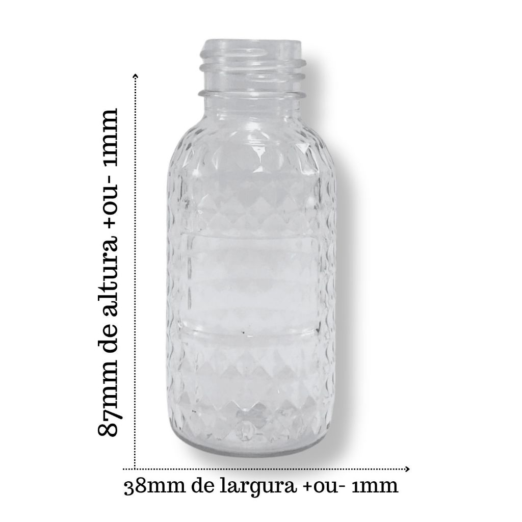 FRASCO 50mL, LUXO + VALVULA PUMP DOURADA SABONETEIRA, ALCOOL EM GEL LEMBRANCINHA PET CRISTAL — imagem 2 de 2