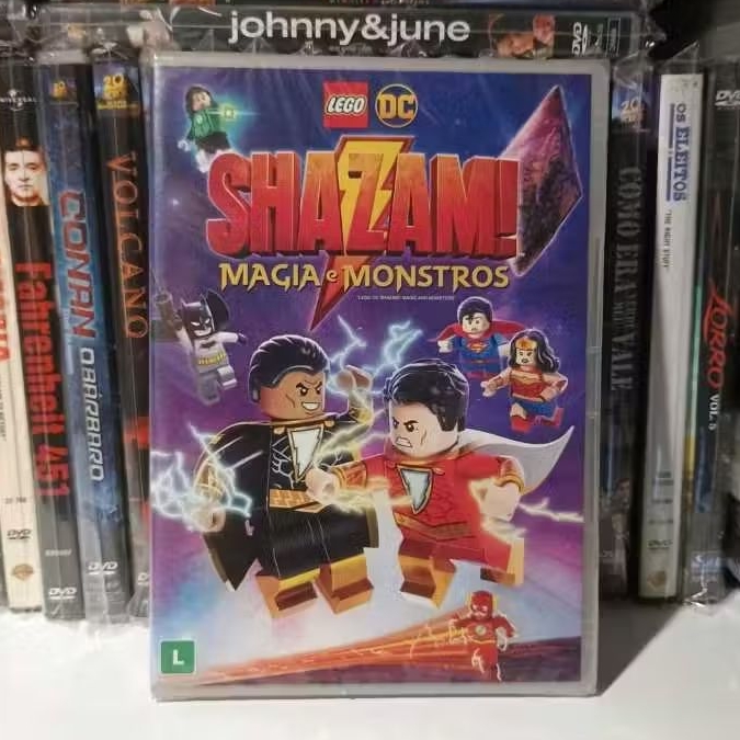 DVD LEGO SHAZAM! - MAGIA E MOSNTROS (LACRADO/DUBLADO)