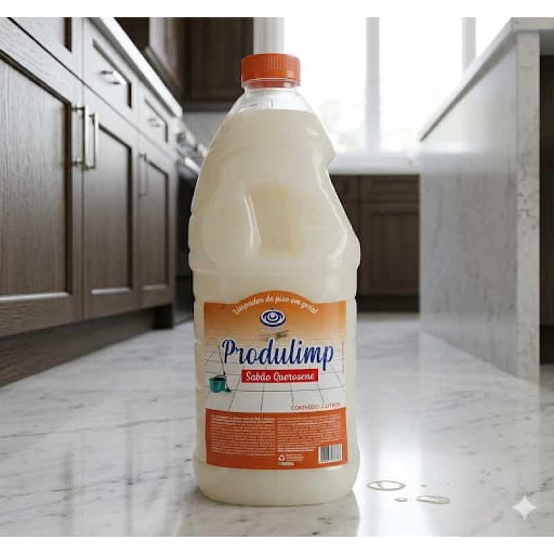 Sabão Querosene 2L Limpa e Da Brilho Concentrado Limpeza pesada limpeza de pisos e porcelanatos em Oferta na Shopee