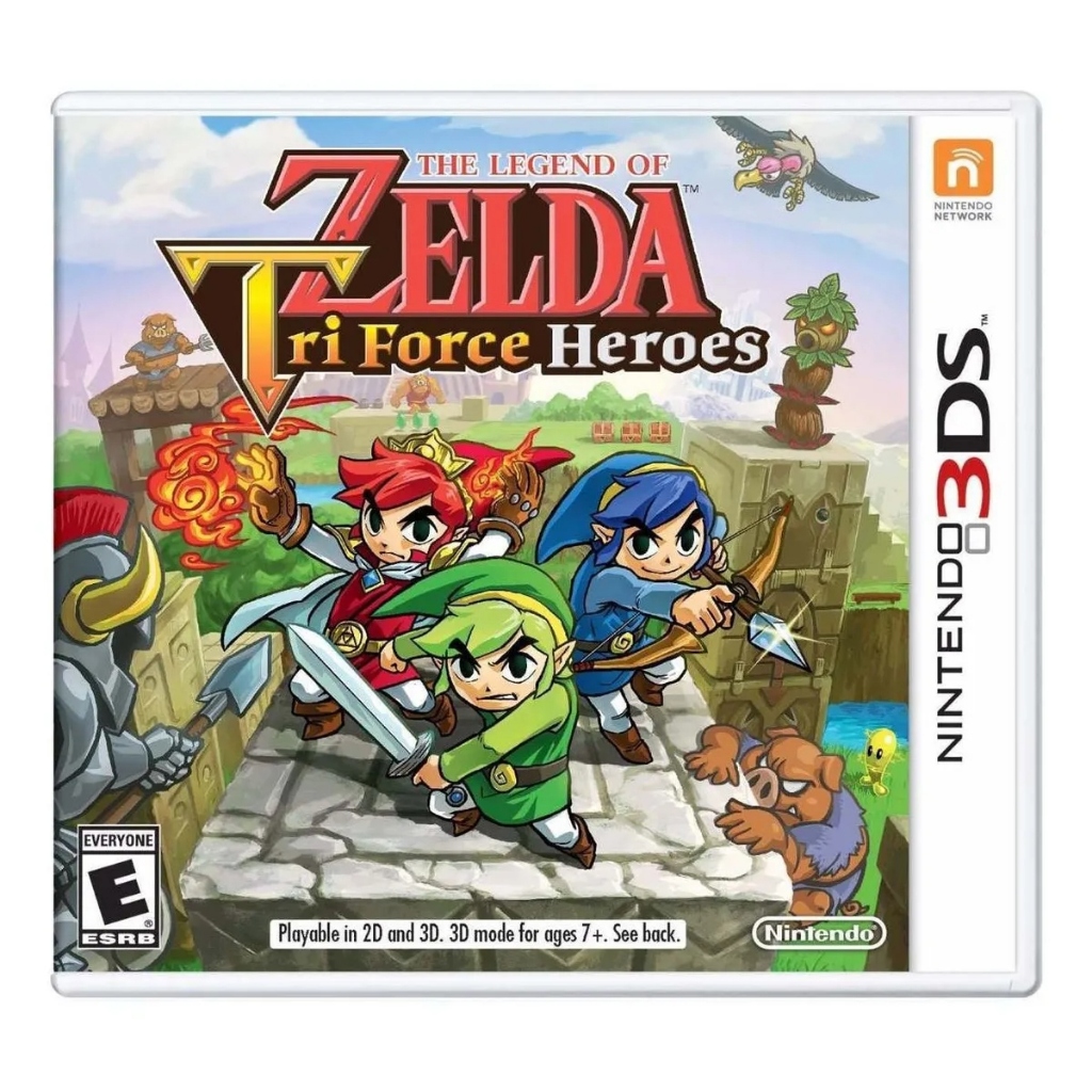 The Legend of Zelda: Tri Force Heroes Standard Edition (Físico)