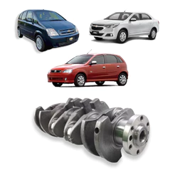 Eixo Virabrequim 1.8 Flex Corsa Meriva Cobalt 1.8 8v Std
