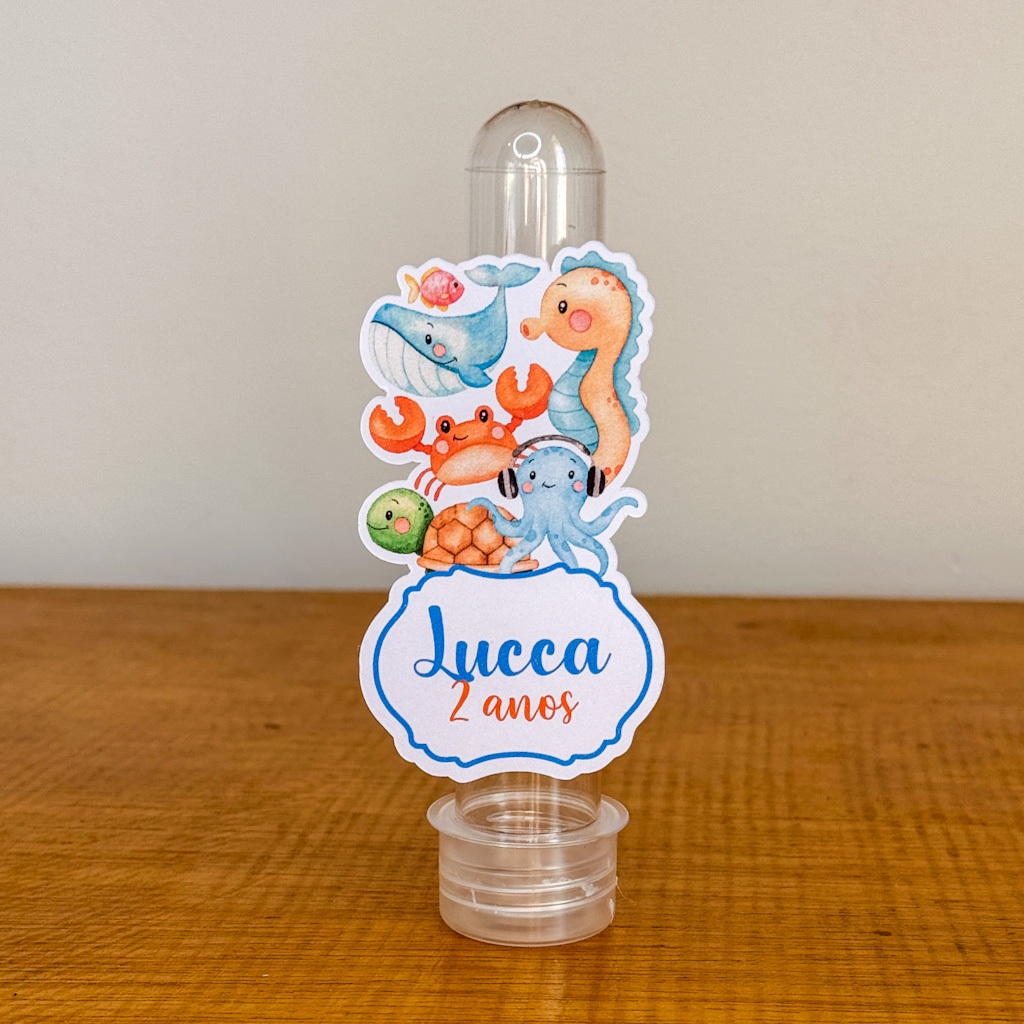 Aplique para Tubete Personalizado | Qualquer Tema | Festa Infantil | Lembrancinha