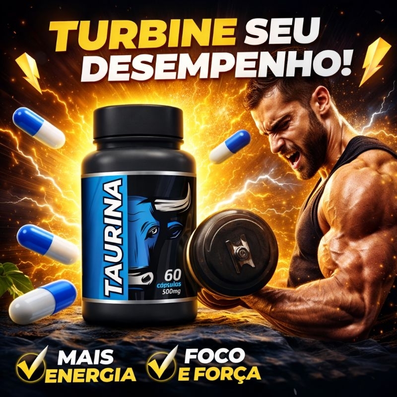 Taurina Pura Original 500mg