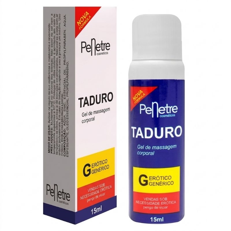 Taduro gel potencial masculino